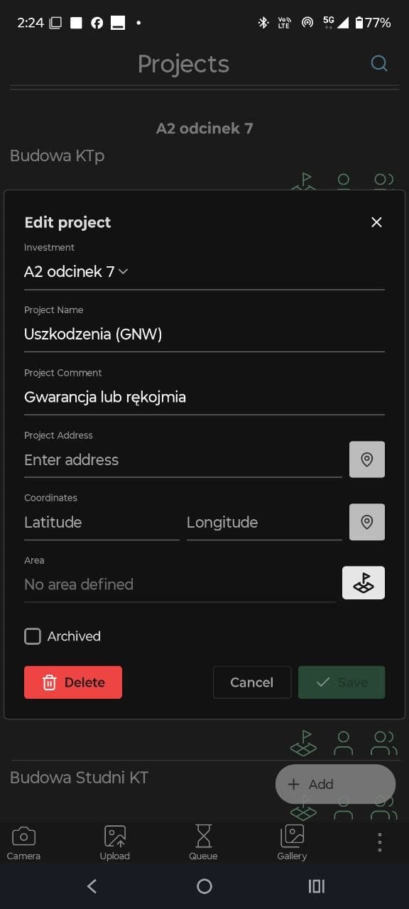 App screenshot / demo video 4